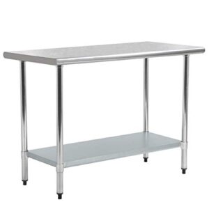 24" x36" stainless steel kitchen work table commercial kitchen restaurant table