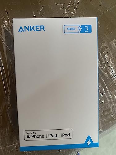 Anker 6ft Premium Double-Braided Nylon Lightning Cable, Apple MFi Certified for iPhone Chargers, iPhone X/8/8 Plus/7/7 Plus/6/6 Plus/5s, iPad Pro Air 2, and More(Black)