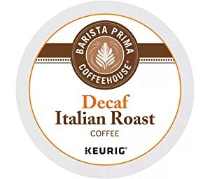 Keurig Barista Prima Coffeehouse Decaf Italian Roast Coffee K-Cups (48-Count)