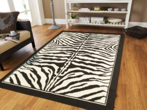 large area rugs for living room 8x10 zebra animal print rugs for dining room clearance under 100