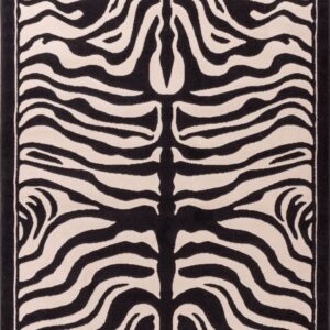 Large Area Rugs for Living Room 8x10 Zebra Animal Print Rugs for Dining Room Clearance Under 100