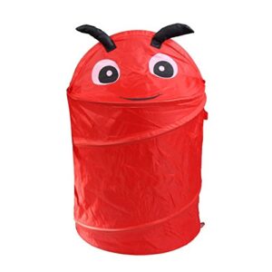 honghong laundry basket cute cartoon animal folding bucket kids toy dirty clothes container organizer (2#)