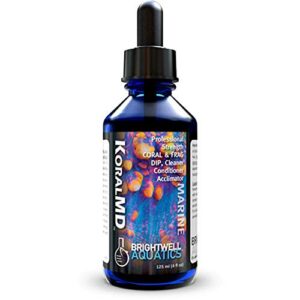 brightwell aquatics koral md pro - professional strength coral & frag drip, cleaner conditioner acclimator, 30 ml (kmdpro30)