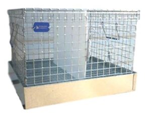 rabbit carrier/transport cage - 2 hole (18x18x14)