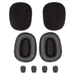 blueparrot b450-xt cushion kit - includes foam and leatherette replacement ear cushions, four foam windscreens (for b450-xt only - 1st gen prior to may 2020) vxi-204019-b