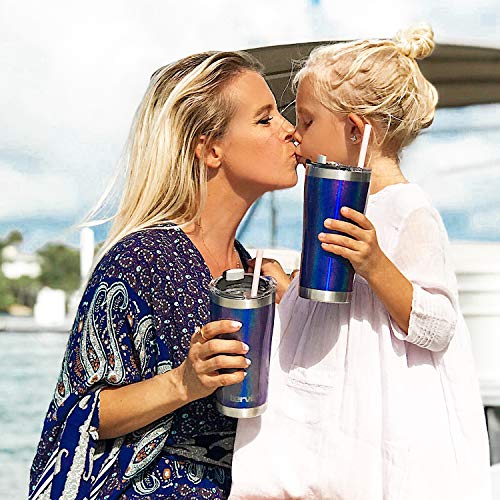 Tervis Triple Walled Navy Insulated Tumbler Cup Keeps Drinks Cold & Hot, 20oz - Stainless Steel, Digi Camo