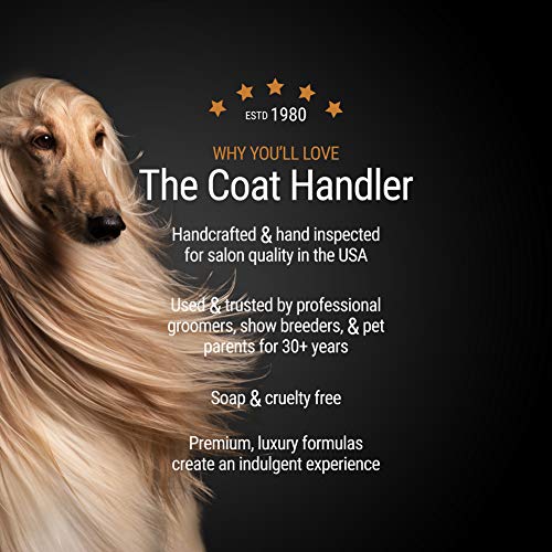 The Coat Handler Anti-Static Detangler Dog Spray - Eliminates Static and Fly-Away Hair, All Natural Ingredients