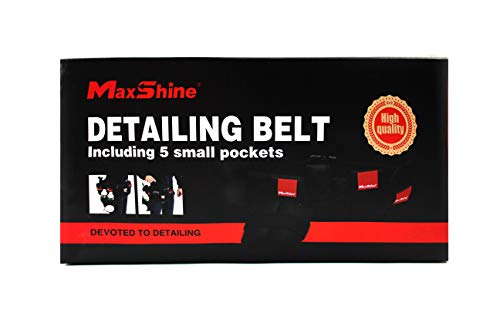 Maxshine Adjustable 600D Oxford Car Detailing Tool Belt Automotive Organizer Kit