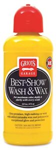 griot's garage 10974 best of show wash and wax 16oz