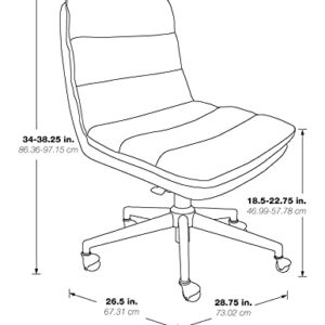 OSP Home Furnishings Legacy Office Task Chair