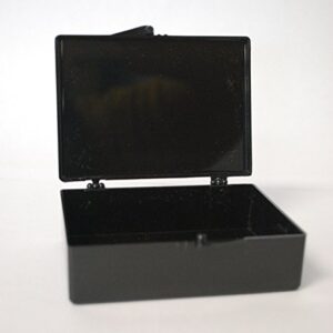 Blotting Boxes, Medium-Rectangle, Black, 9 x 6.5 x 2.5cm, 5 Boxes/Unit