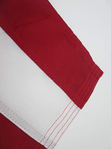 American Flag Heavy Duty 5x8 Premium Commercial Grade 2 ply Polyester 100% Made in USA Tough Durable Fade Resistant All Weather SEWN STRIPES EMBROIDERED STARS