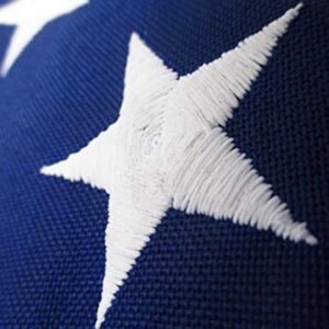 American Flag Heavy Duty 5x8 Premium Commercial Grade 2 ply Polyester 100% Made in USA Tough Durable Fade Resistant All Weather SEWN STRIPES EMBROIDERED STARS