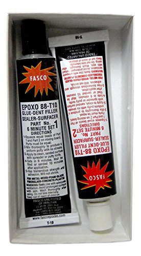 Fasco Epoxo-88 | 6min Set Epoxy Paste Clear Adhesive Glue 7oz Tube kit