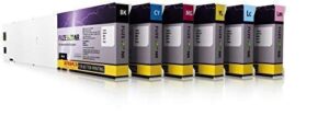 visualformix bordeaux fuze eco nr ink for roland printers - 440ml cartridge (cyan)