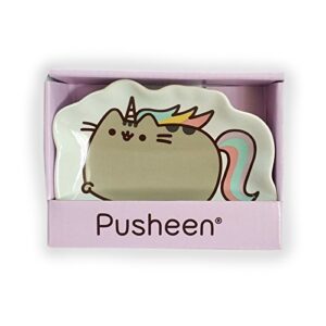 Enesco Pusheen by Our Name is Mud “Pusheenicorn” Stoneware Dish, Multicolor, 4.5 Inches Trinket Tray