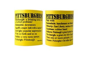 can cooler pittsburghese yellow