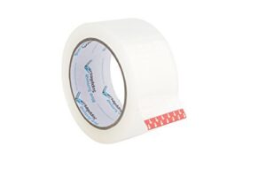 heavy duty packaging tape, clear packing tape designed for moving boxes, shipping, office, and storage, commercial grade 2.7mil thickness, 60 yards length, 36 pack, 2,160 total yards