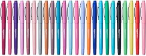 amazon basics felt tip marker pens, 24-pack, assorted colors
