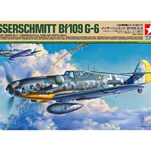 Tamiya 61117 1/48 Messerschmitt BF 109 G-6 Plastic Model Airplane Kit