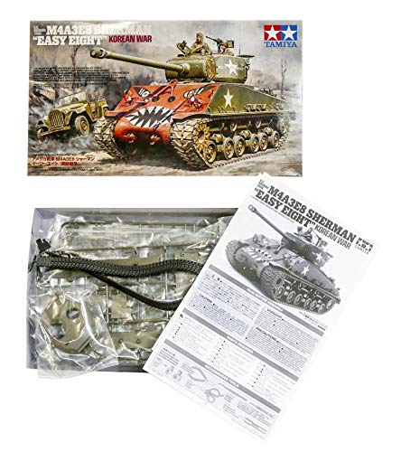 Tamiya 35359 1/35 US Medium Tank M4A3E8 Sherman Plastic Model Kit