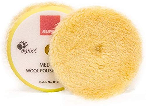 Rupes BigFoot Medium Wool 6.75" Orbital Polishing Pad