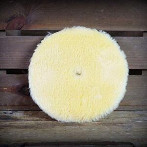 Rupes BigFoot Medium Wool 6.75" Orbital Polishing Pad