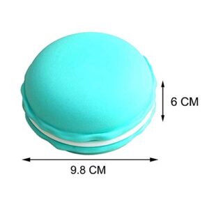 Giant Macaron Case, Coolrunner Macaron Jewelry Box, Macaron Cute Pill Box, Colorful Macaron Jewelry Storage Box, Shape Storage Box Candy Cute Pill Organizer Case Container(Large 2 pcs)