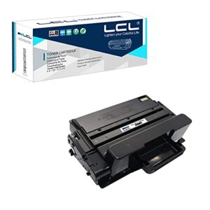 lcl compatible toner cartridge replacement for samsung mlt-d203l mlt-d203s 5000 page m4072 m4072fd sl-m3320 m3370fw m3820 m3820nd m3320nd m3370 m3370fd (1-pack black)