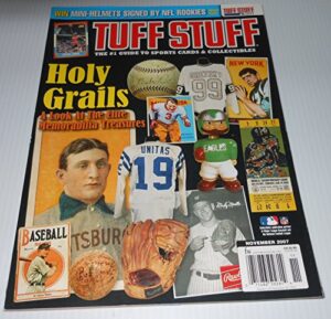 tuff stuff magazine volume 24 number 8 november 2007 (holy grails of memorabilia collecting on cover)[single issue magazine]***normal shelfwear***