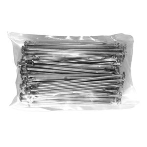 usa made (150 pack) synthetic grass landscape, 5.5" turf nails/stakes, 5 lbs galvanized boxed spikes for securing artificial turf & no dig edging products approximately 150 nails