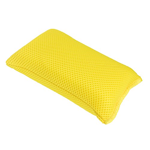 Detailer's Choice 9-24M8 Microfiber Scrub Sponge,Yellow