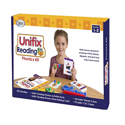 Didax UNIFIX Letter Cube Activity Set-GR. 1-2