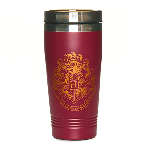 Paladone Harry Potter Hogwarts Travel Mug - Commuter Coffee Cup,450 ml