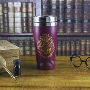 Paladone Harry Potter Hogwarts Travel Mug - Commuter Coffee Cup,450 ml