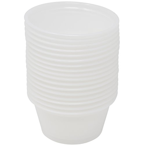 Simply Deliver 3.25 oz Soufflé Portion Cup, Translucent PS, 2500-Count