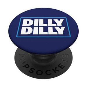 bud light dilly dilly blue popsockets stand for smartphones and tablets popsockets popgrip: swappable grip for phones & tablets