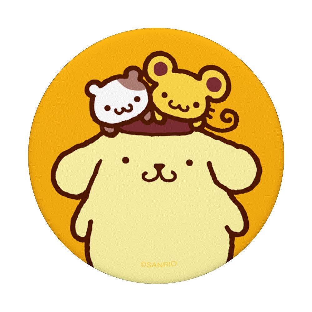 Pompompurin and Friends PopSockets Stand for Smartphones and Tablets PopSockets PopGrip: Swappable Grip for Phones & Tablets