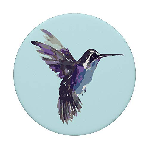 Hummingbird Pop Phone Grip For Smartphones & Tablets PopSockets PopGrip: Swappable Grip for Phones & Tablets