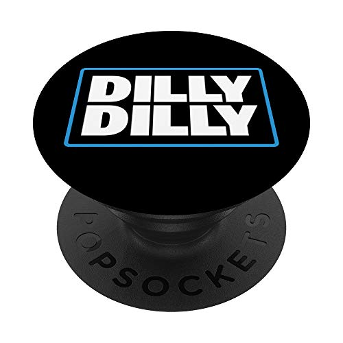 Bud Light Dilly Dilly Black PopSockets Stand for Smartphones and Tablets PopSockets PopGrip: Swappable Grip for Phones & Tablets