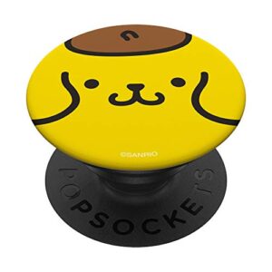 pompompurin open face popsockets stand for smartphones and tablets popsockets popgrip: swappable grip for phones & tablets