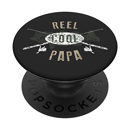 Reel Cool Papa Asphalt PopSockets Stand for Smartphones and Tablets