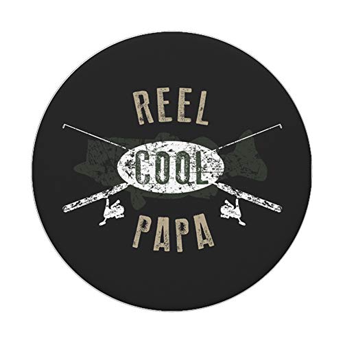 Reel Cool Papa Asphalt PopSockets Stand for Smartphones and Tablets