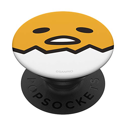 Gudetama Lazy Egg Open Face PopSockets Stand for Smartphones and Tablets PopSockets PopGrip: Swappable Grip for Phones & Tablets