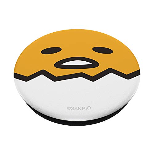 Gudetama Lazy Egg Open Face PopSockets Stand for Smartphones and Tablets PopSockets PopGrip: Swappable Grip for Phones & Tablets