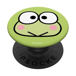 keroppi classic face popsockets stand for smartphones and tablets popsockets popgrip: swappable grip for phones & tablets