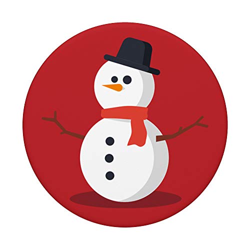 Awayk Snowman Pop Phone Grip for Smartphones & Tablets PopSockets Grip and Stand for Phones and Tablets