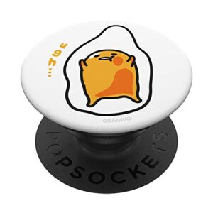 gudetama lazy egg ugh popsockets stand for smartphones and tablets popsockets popgrip: swappable grip for phones & tablets