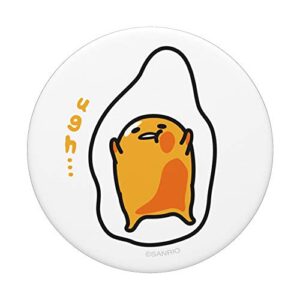 Gudetama Lazy Egg Ugh PopSockets Stand for Smartphones and Tablets PopSockets PopGrip: Swappable Grip for Phones & Tablets