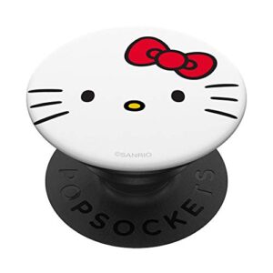 hello kitty open face popsockets stand for smartphones and tablets popsockets popgrip: swappable grip for phones & tablets
